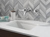 Two Handle Wall Mount Bathroom Faucet