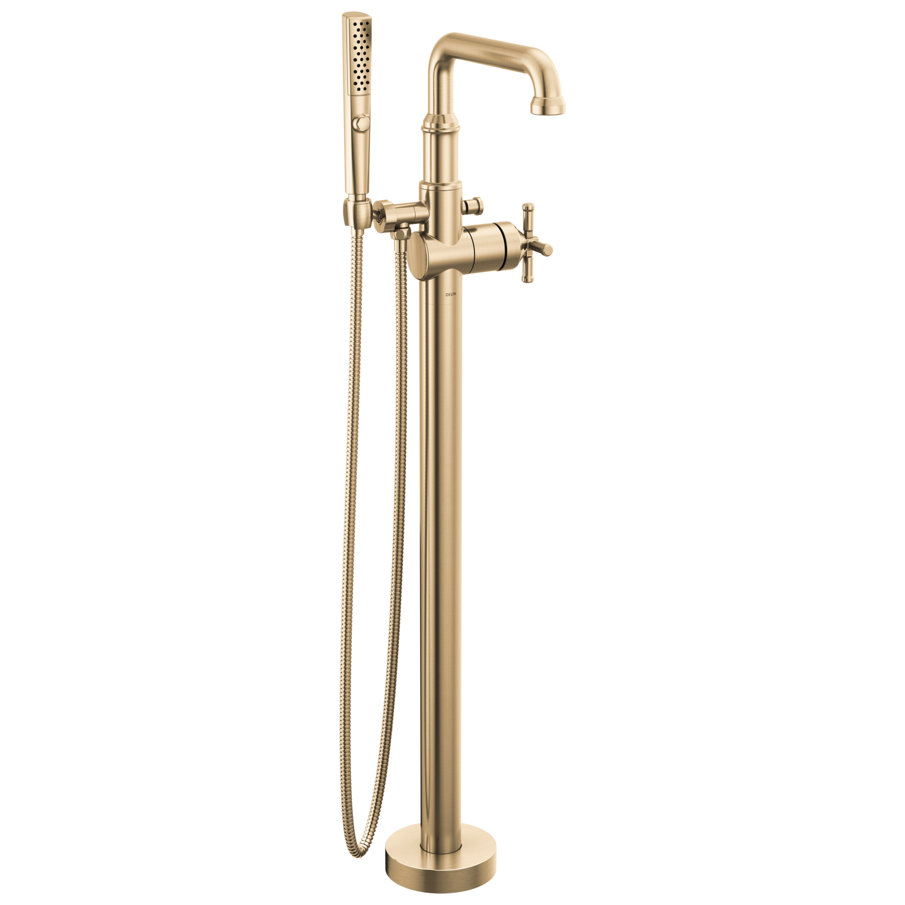 Floor Mount Tub Filler Trim- Less Handle
