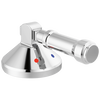 3-Hole Roman Tub w/Hand Shower - Handle Kit-Level