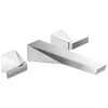 Two Handle Wall Mount Bathroom Faucet Trim