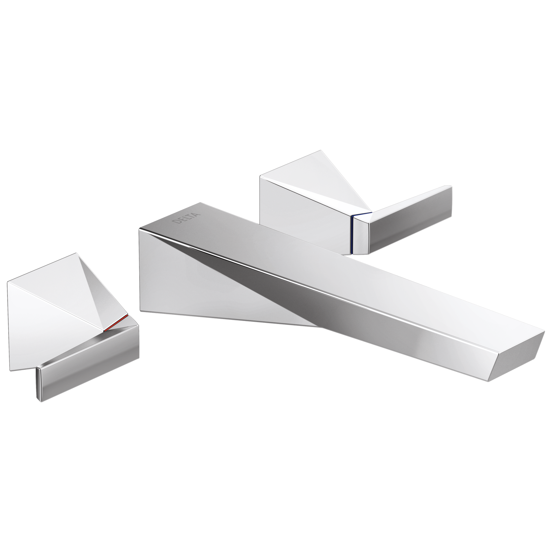 Two Handle Wall Mount Bathroom Faucet Trim