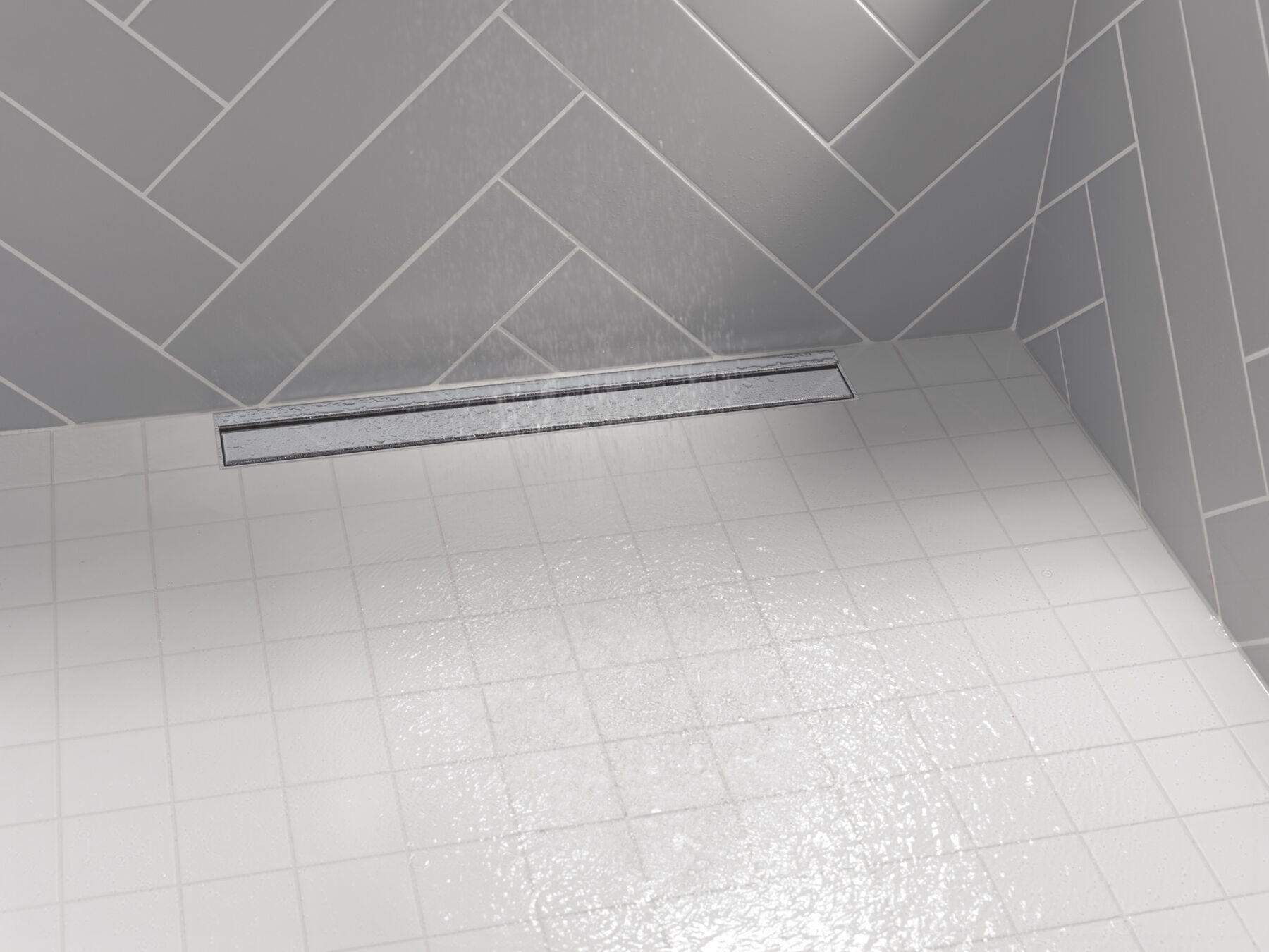 24" Reversible Linear Shower Drain Trim, image 9
