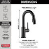 Pull-Down Prep Faucet 1L (Recertified)