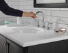 Two Handle Widespread Pull-Down Bathroom Faucet