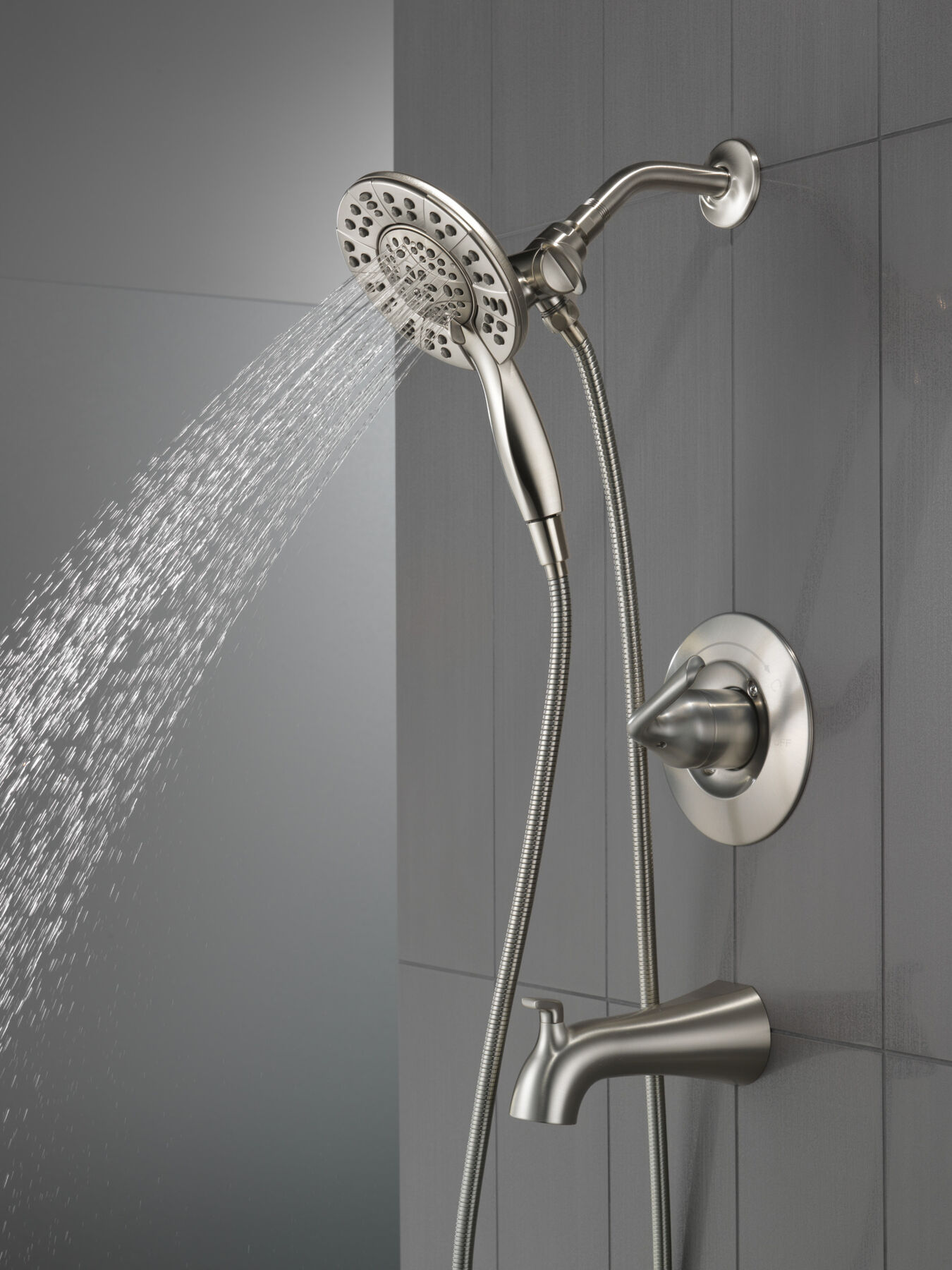 Tub/Shower Rough & Trim 1L 14S (Recertified), image 6