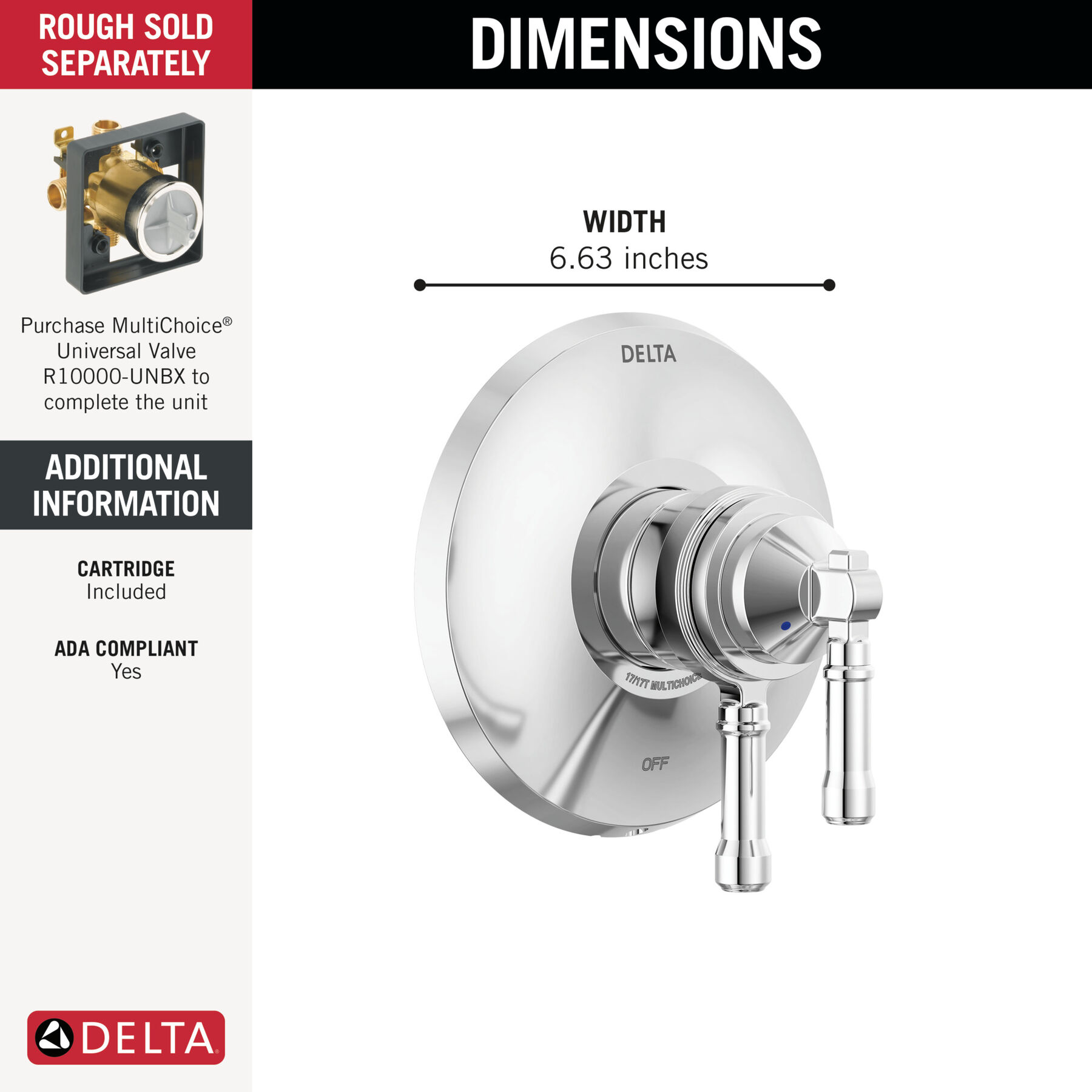 17 Series Valve Only Trim, image 1
