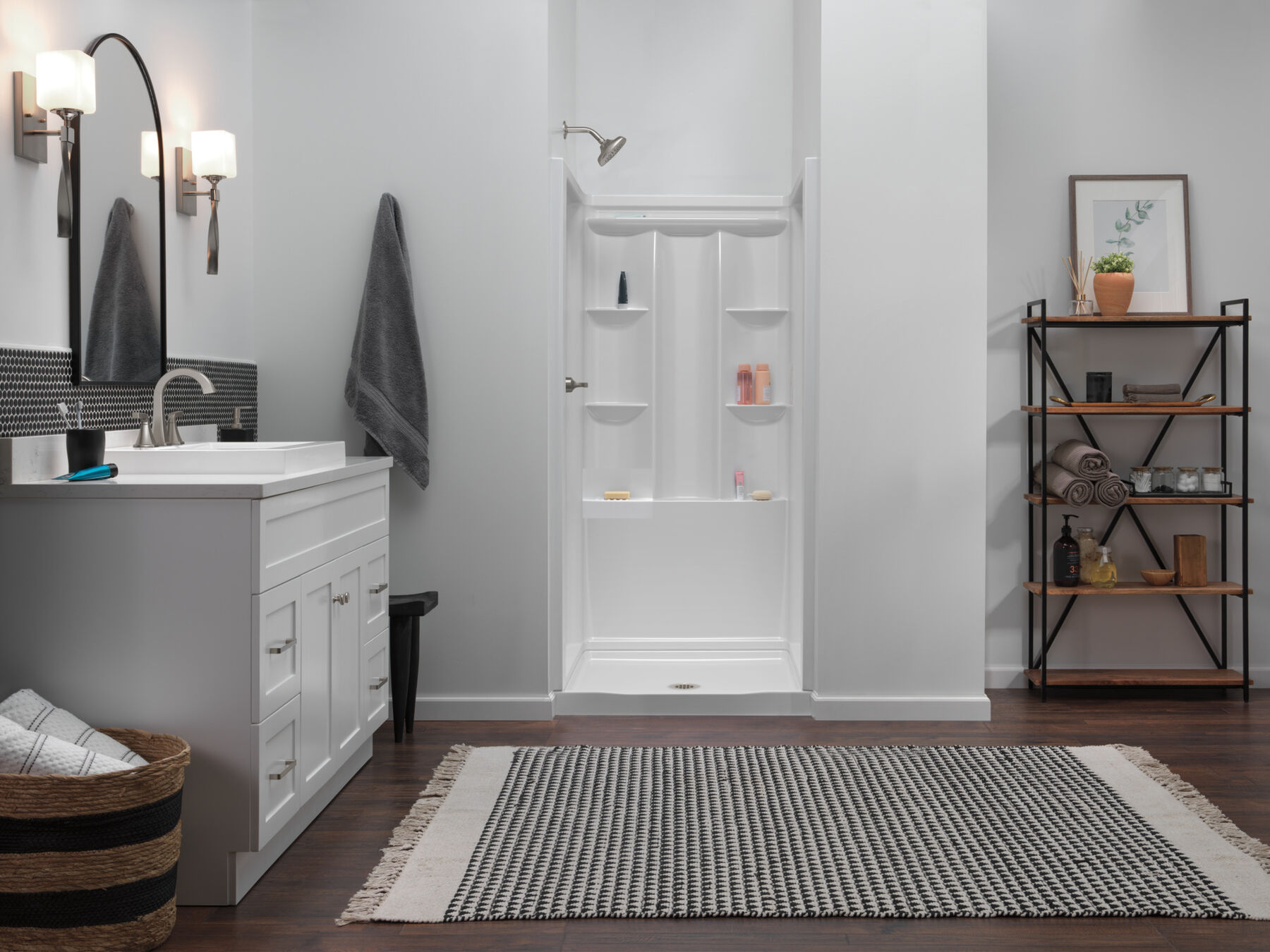 ProCrylic 36 in. x 36 in. Shower Wall, image 1