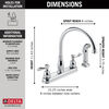 Two Handle Kitchen Faucet