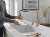 Pull-Down Kitchen Faucet 1L w/Soap Disp (Recertified)