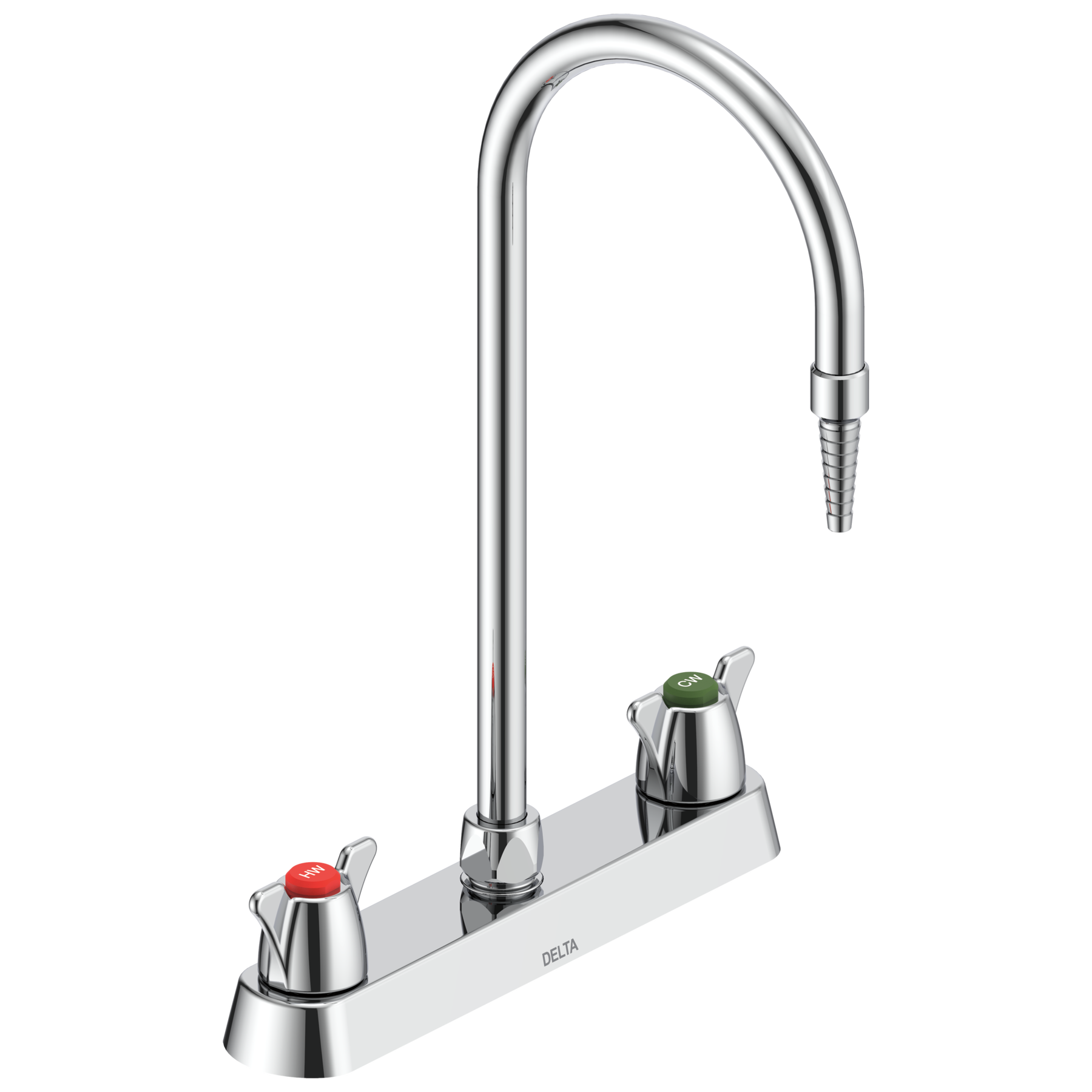 Two Handle 8 In Deck-mount Laboratory Mixing Faucet