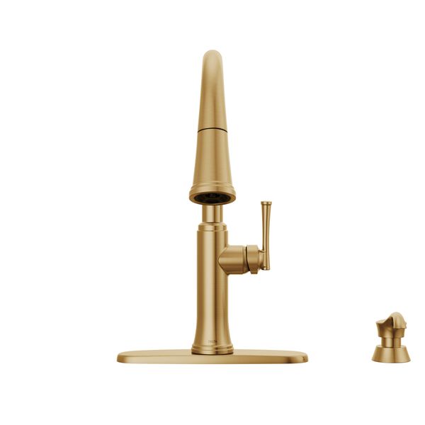 Pull-Down Kitchen Faucet 1L w/Soap Disp (Recertified)