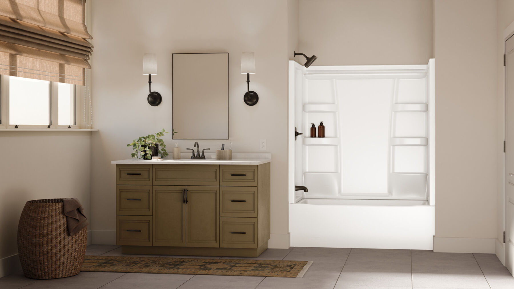 Procrylic 60 in. x 32 in. Bathtub Surround, image 3