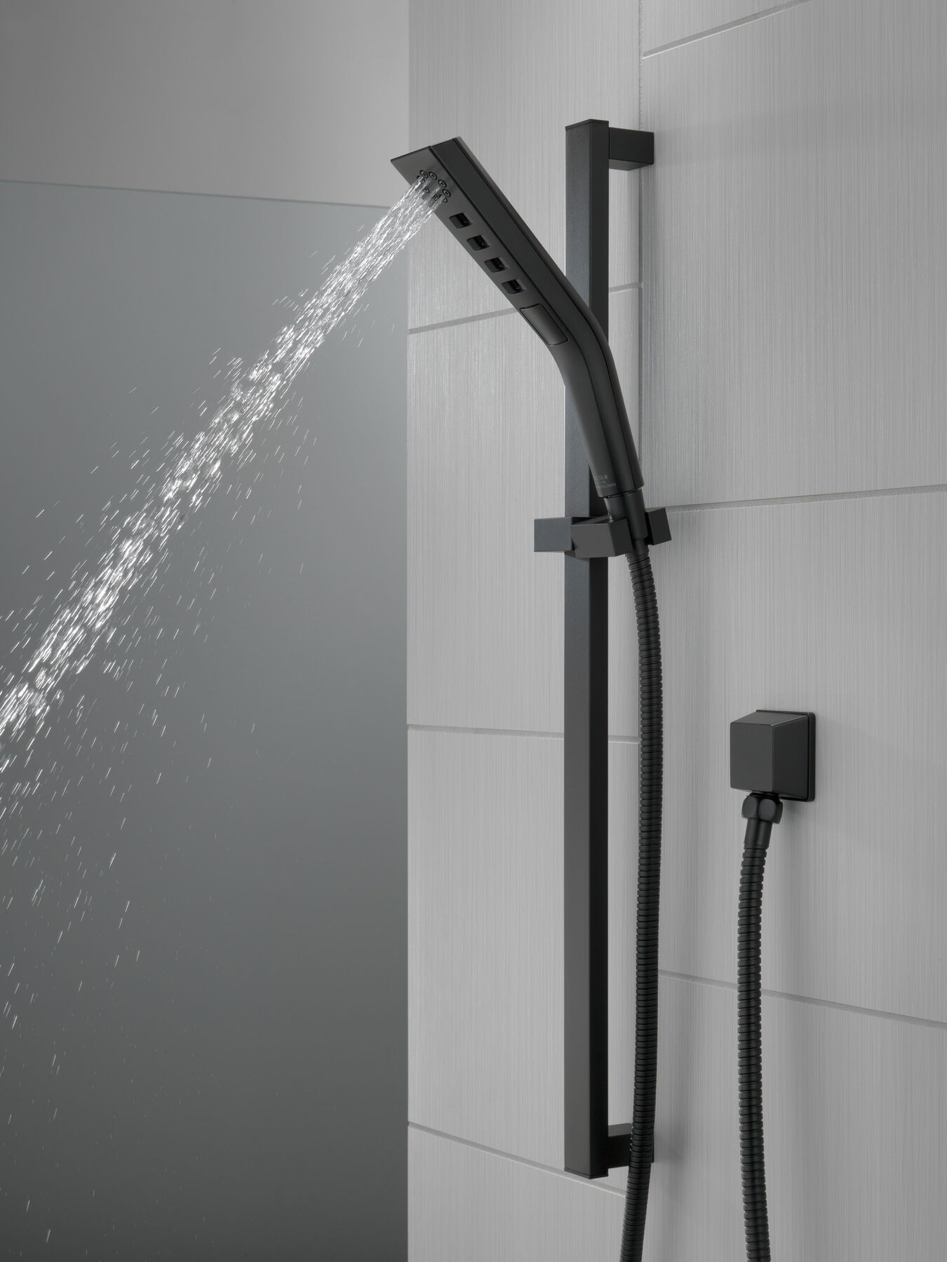 H<sub>2</sub>Okinetic® 3-Setting Slide Bar Hand Shower, image 5