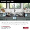36&rdquo; Retrofit Farmhouse Apron Front 16 Gauge Stainless Steel Single Bowl Kitchen Sink for Undermount / Drop-In Installation with Accessories
