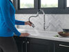 Single Handle Pull-Down Kitchen Faucet