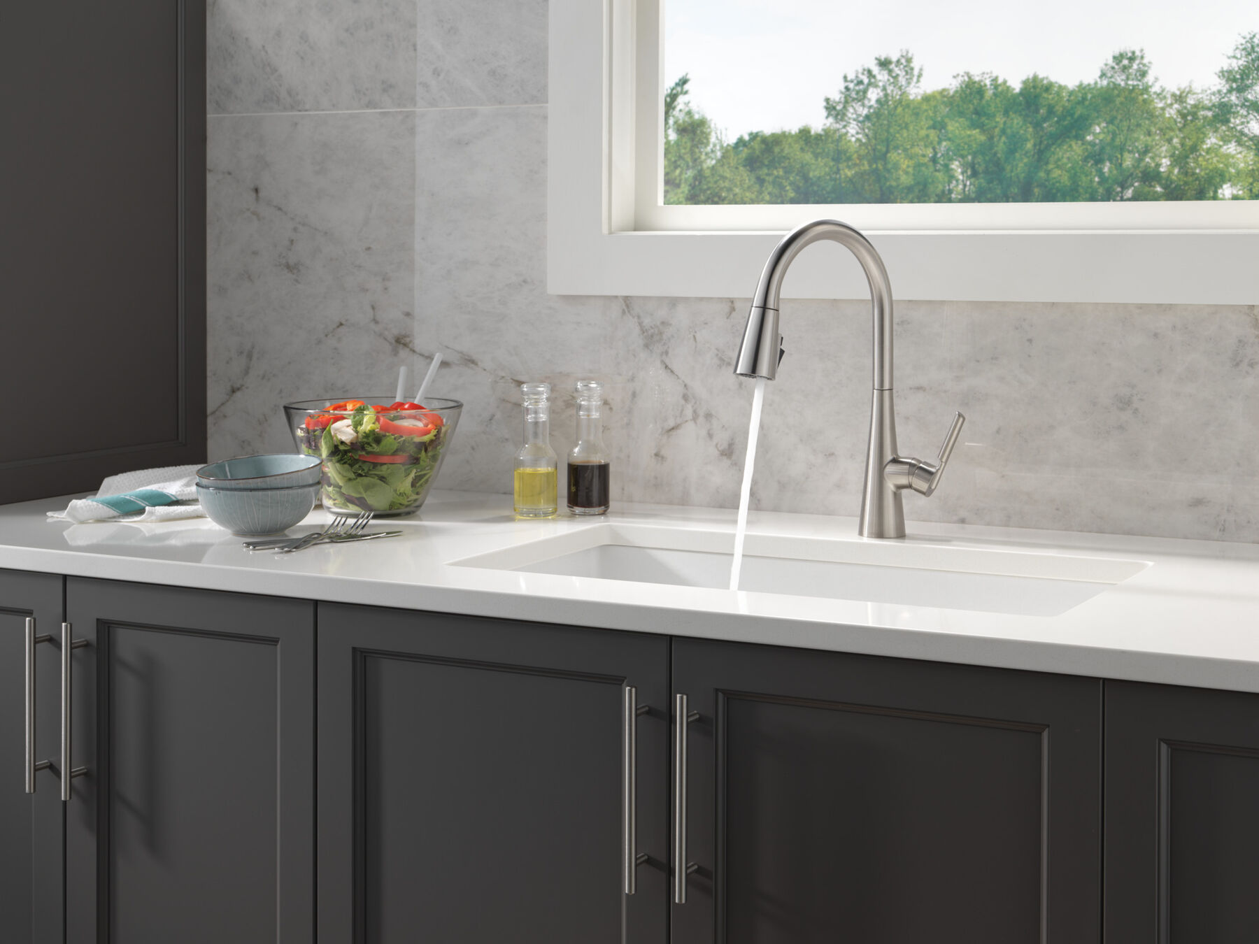 Pull-Down Kitchen Faucet 1L (Recertified), image 8