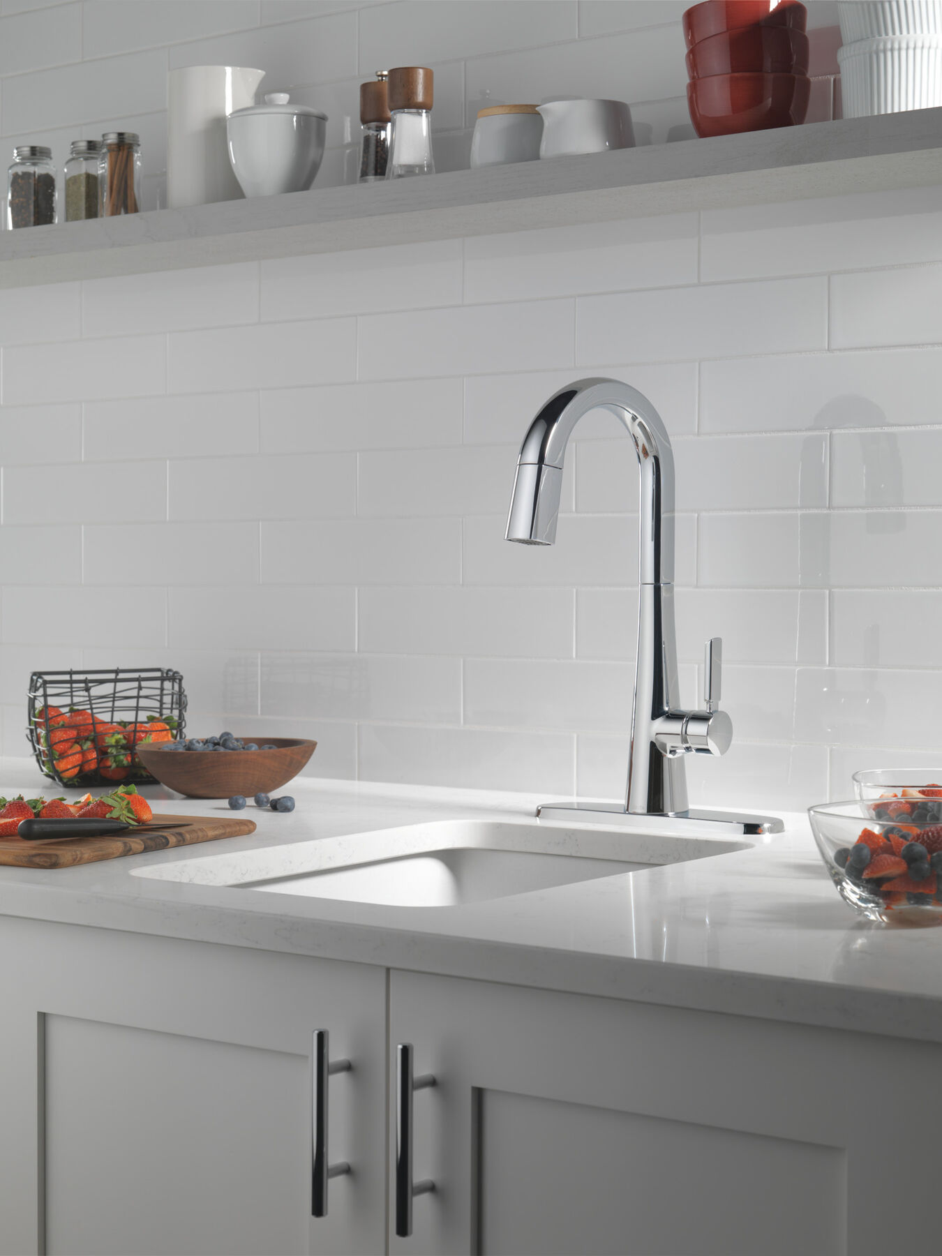 Single Handle Pull-Down Bar/Prep Faucet, image 6