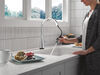 Touch<sub>2</sub>O® Technology Kitchen Faucet with Touchless Technology