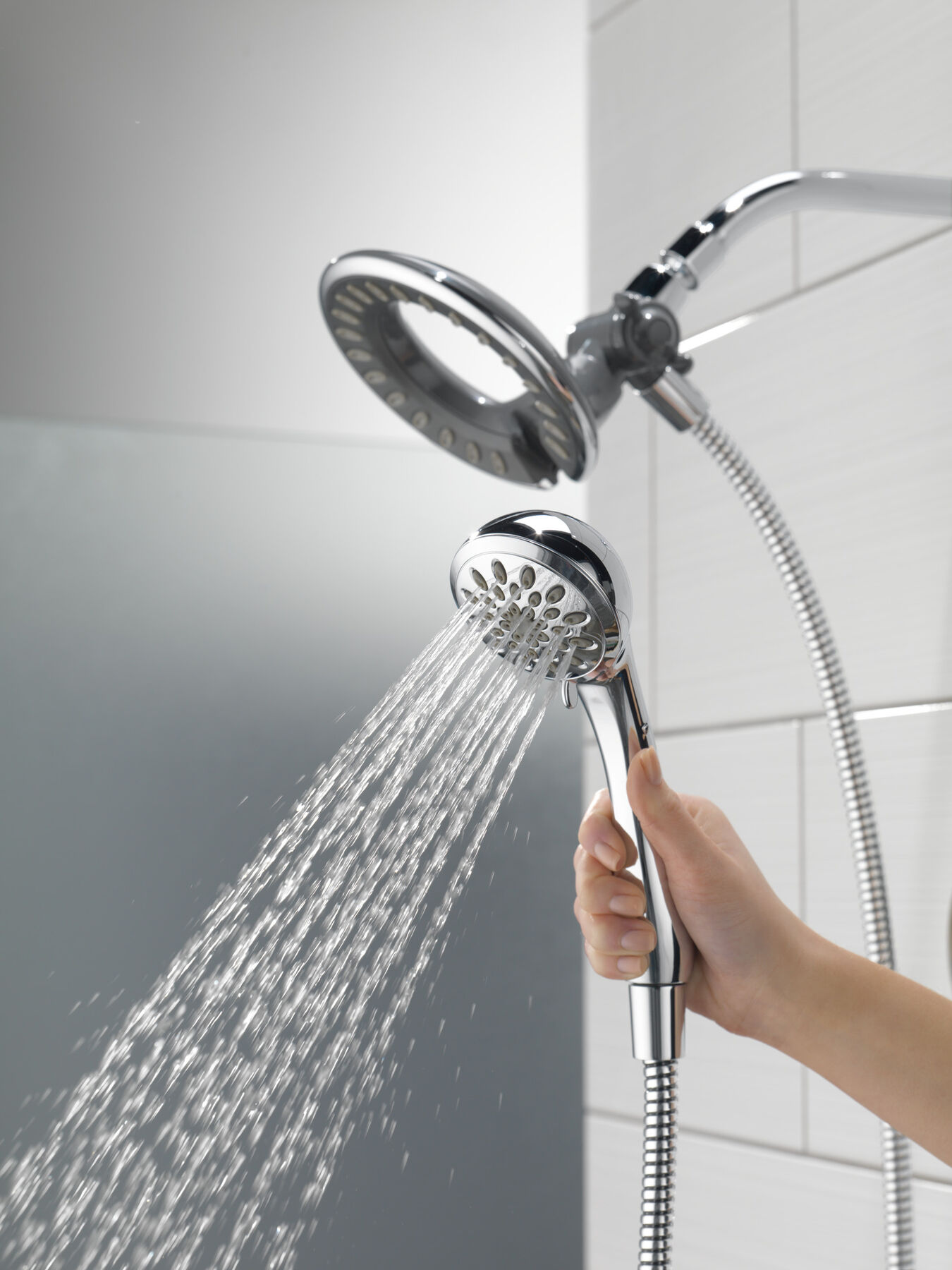 In2ition&reg; 4-Setting Two-in-One Shower