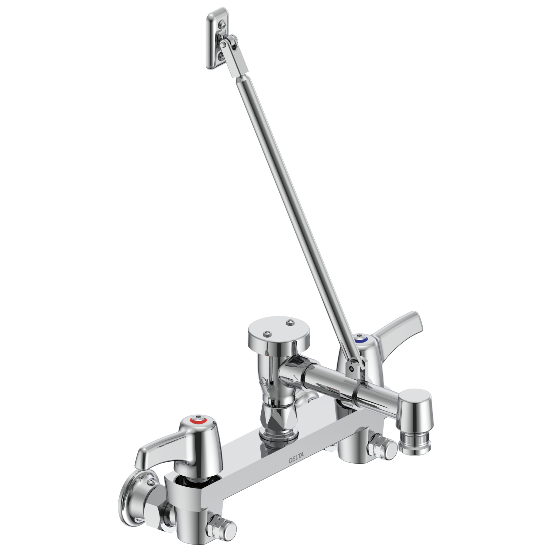 Two Handle 8 In Wallmount Service Sink Faucet