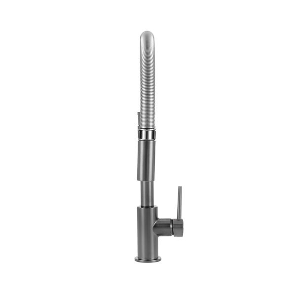 Single-Handle Pull-Down Spring Kitchen Faucet
