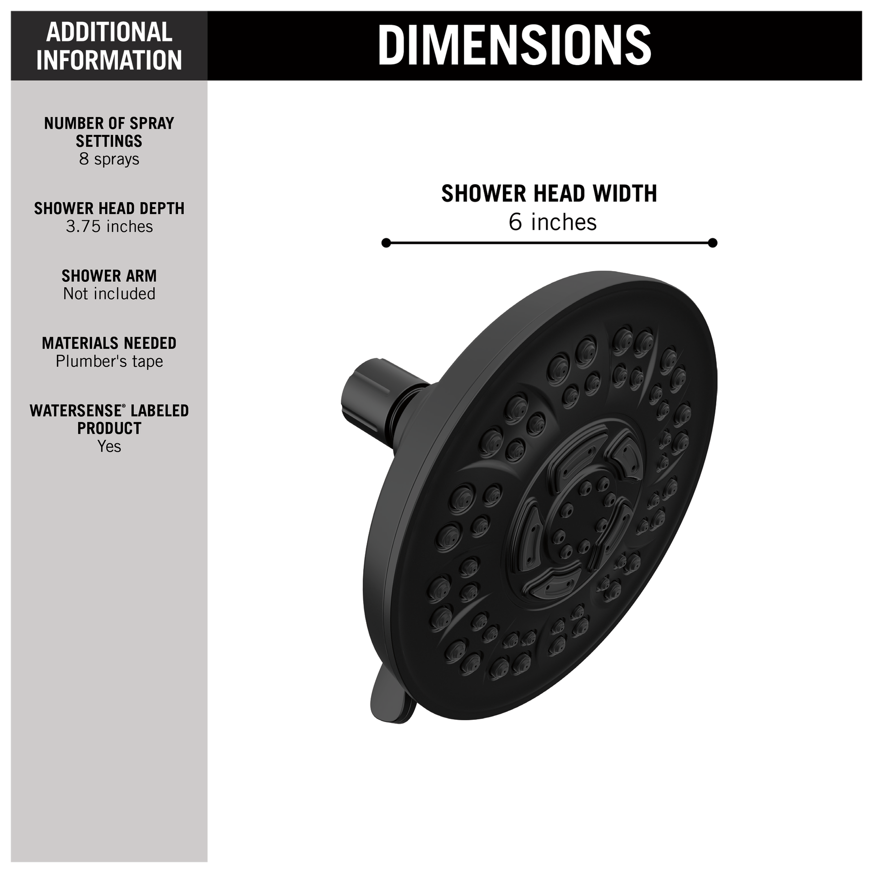 8-Setting Shower Head