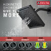 H<sub>2</sub>Okinetic® 3-Setting Raincan Shower Head