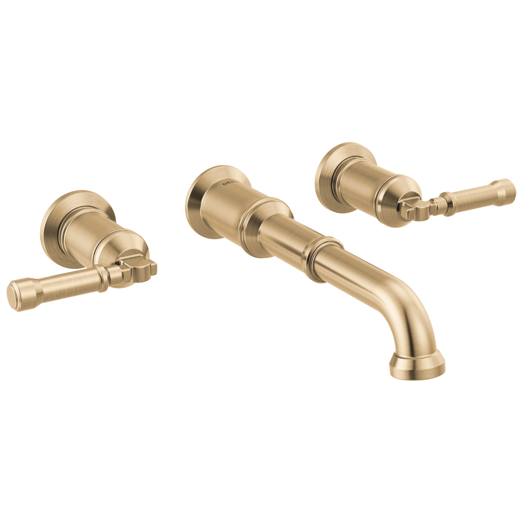 Two Handle Wall Mount Bathroom Faucet Trim - Less Handles
