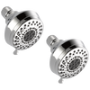 3-Setting Shower Head, 2 Pack