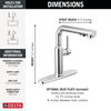 Single Handle Pull-Out Kitchen Faucet