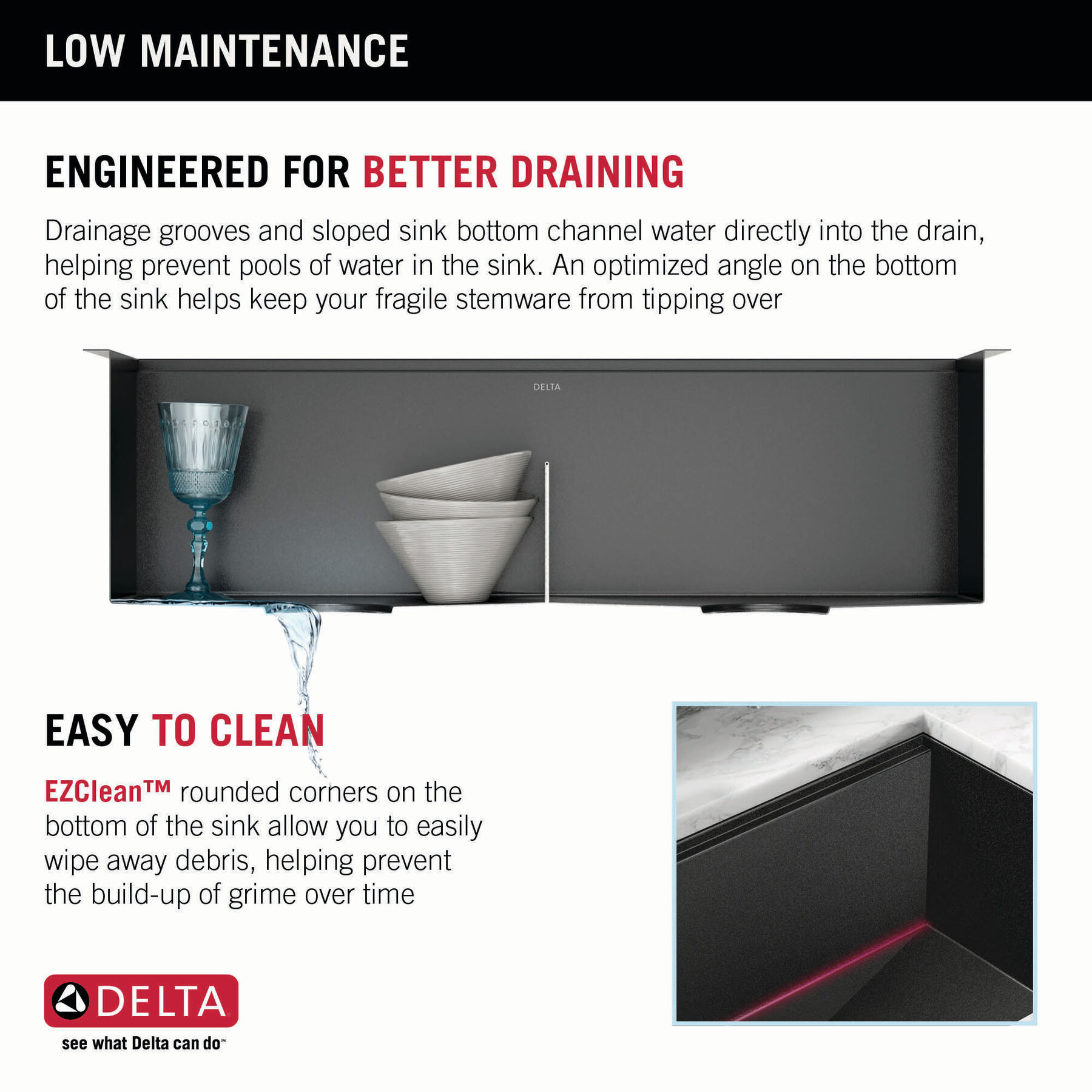 33” Undermount 16 Gauge Workstation Kitchen Sink Double Bowl with WorkFlow™ Ledge and Accessories, image 11