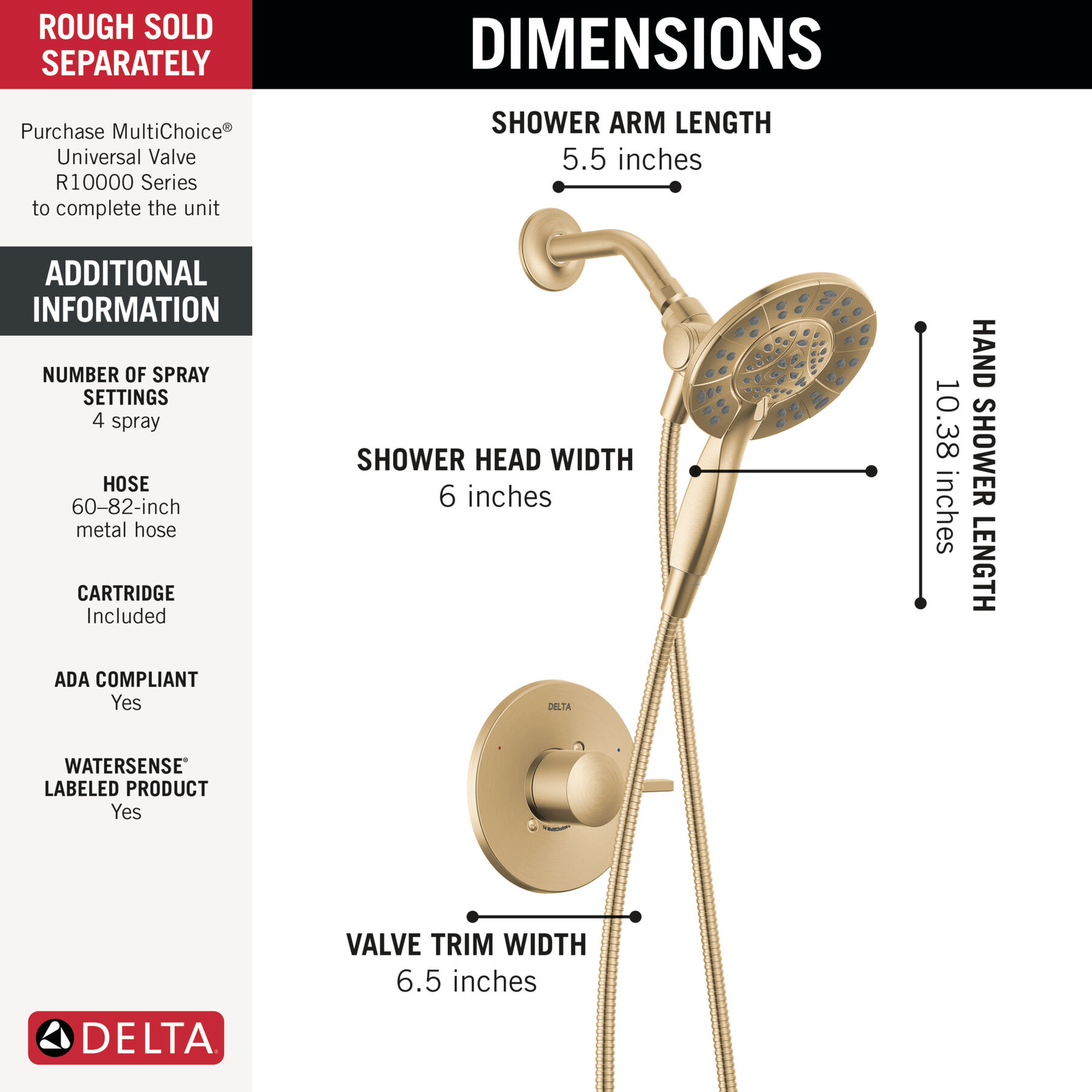 14S Shower Only with In2ition&reg; - (Recertified)