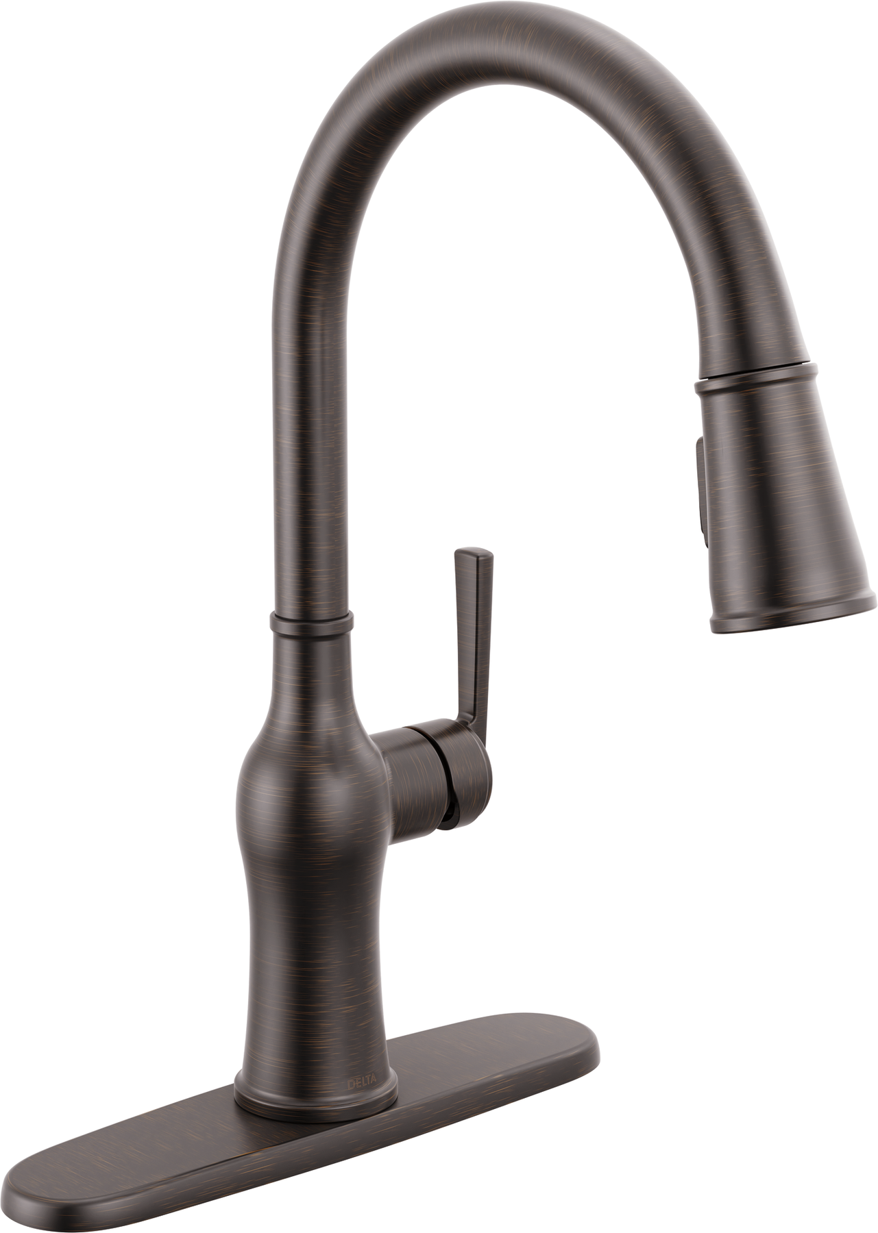 Single Handle Pull-Down Kitchen Faucet, image 1
