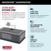 32” Workstation Kitchen Sink Undermount 16 Gauge Stainless Steel Single Bowl with WorkFlow™ Ledge and Accessories