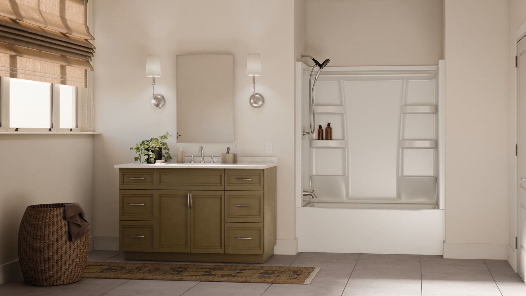ProCrylic 60 in. x 30 in. Bathtub Surround, image 3