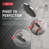 PivotPro™ Raincan Shower Head with TouchClean® Spray Face