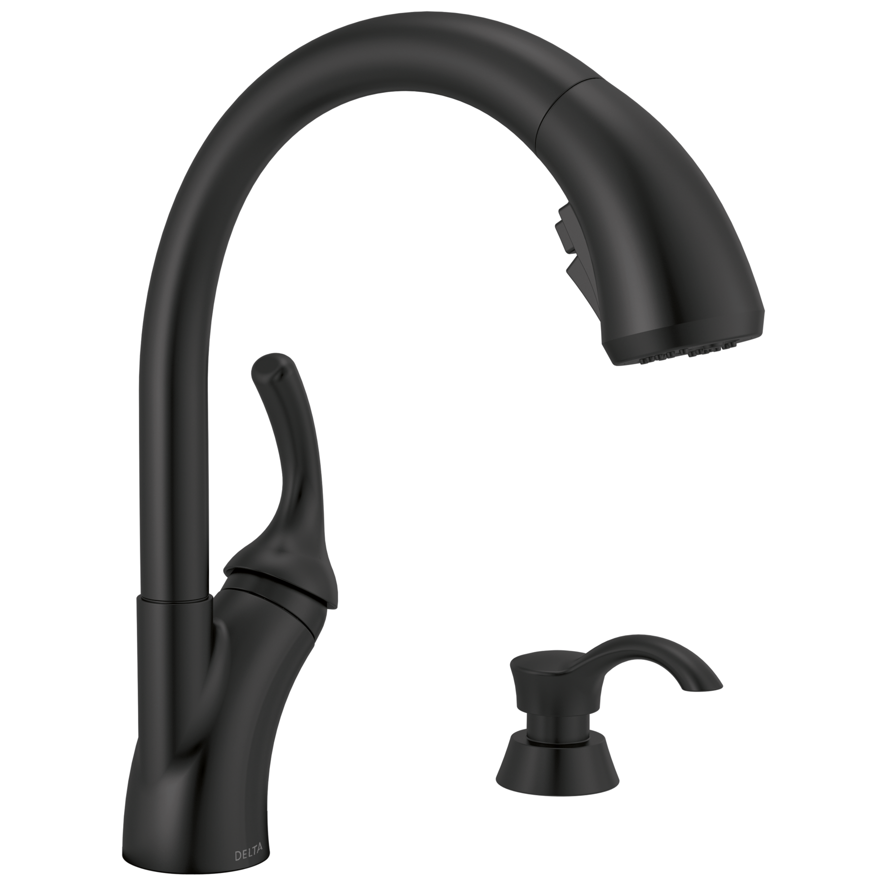 Single Handle Pull-Out Kitchen Faucet with Soap Dispenser and ShieldSpray&reg; Technology (Recertified)