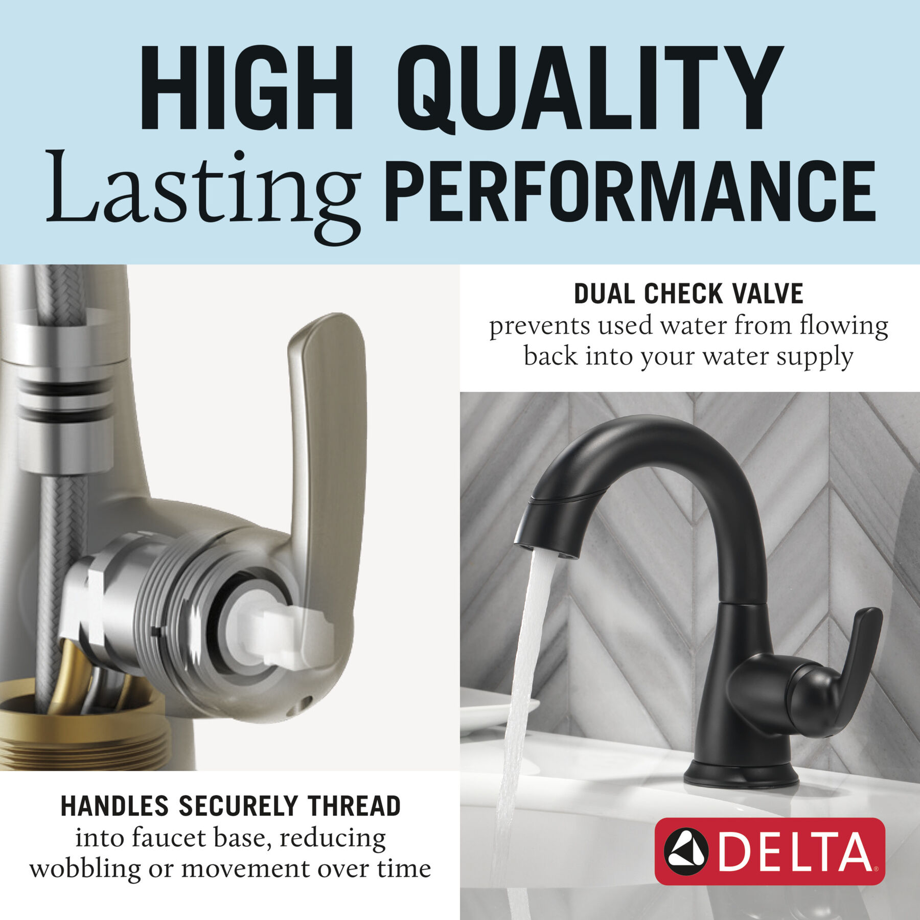 Single Handle Pull-Down Bathroom Faucet, image 5