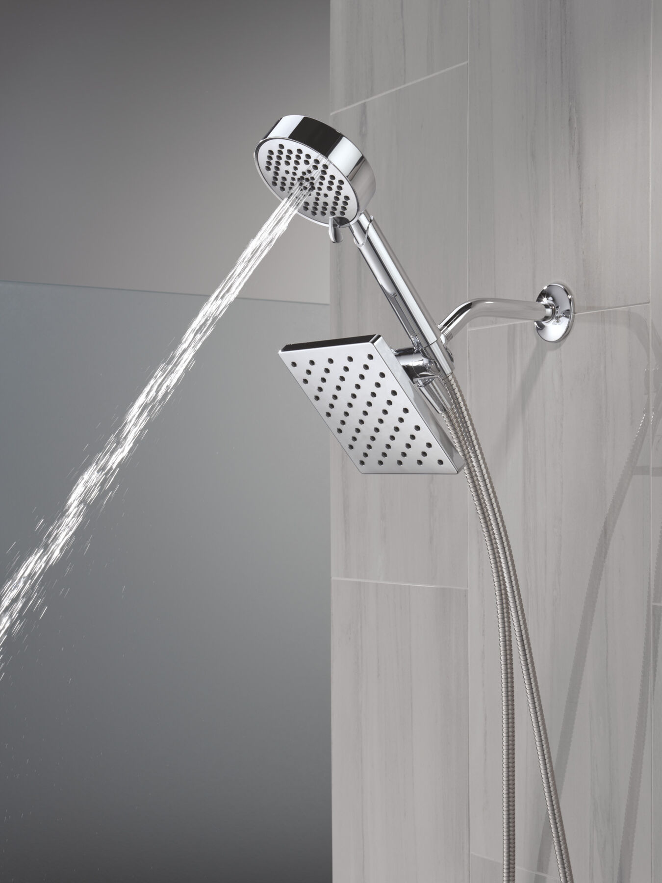 5-Setting Two-in-One Combination Shower with Additional Mount, image 8