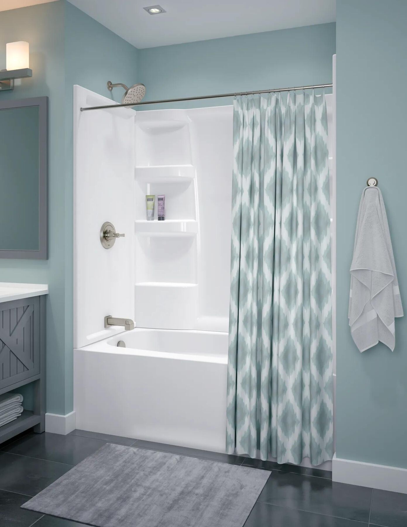 ProCrylic 60 in. x 32 in. Bathtub Surround