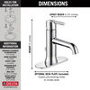 Single Handle Bathroom Faucet (Recertified)