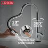 VoiceIQ&reg; Single Handle Pull-Down Faucet with Touch<sub>2</sub>O&reg; Technology