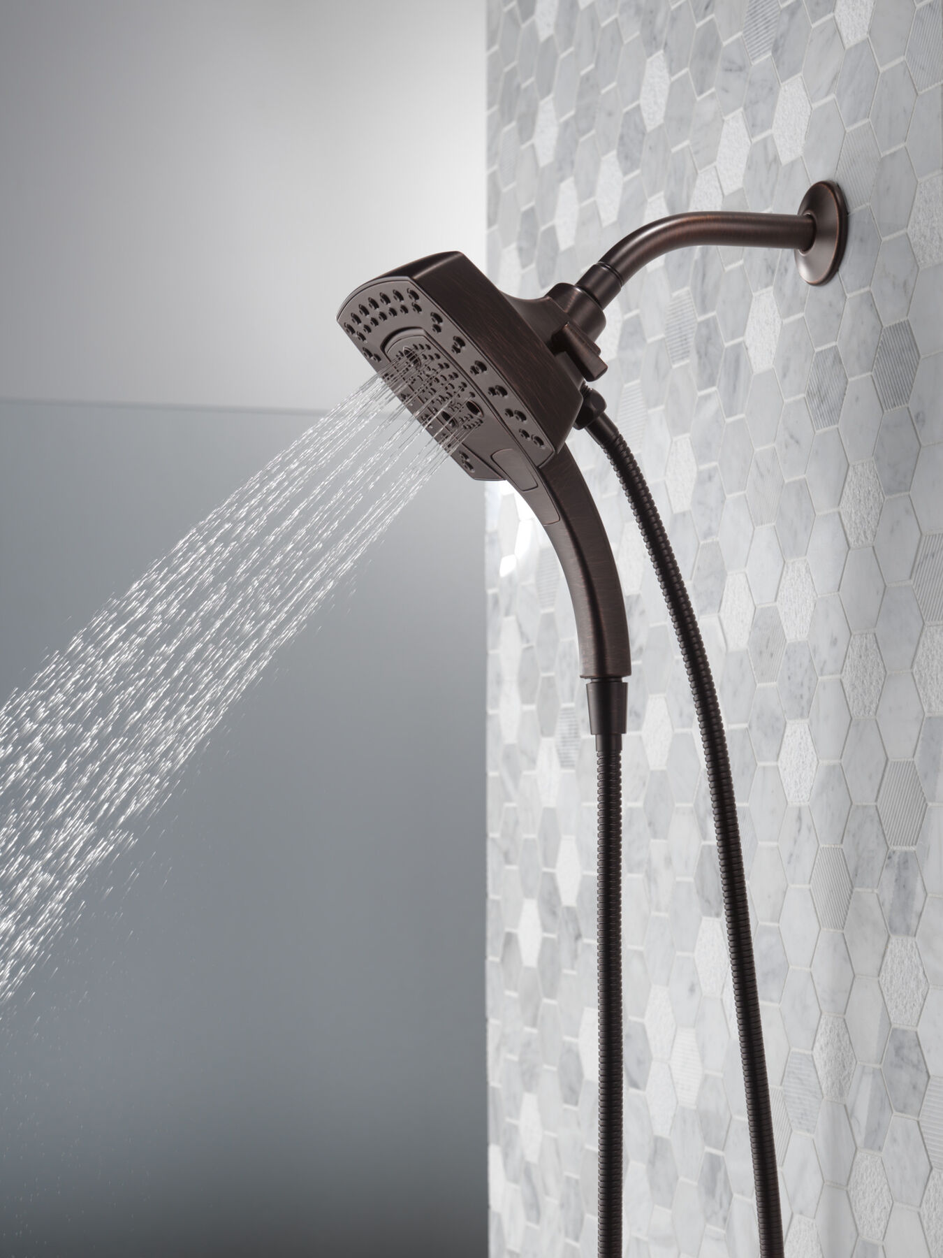 H<sub>2</sub>Okinetic® In2ition® 5-Setting Two-in-One Shower (Recertified), image 8