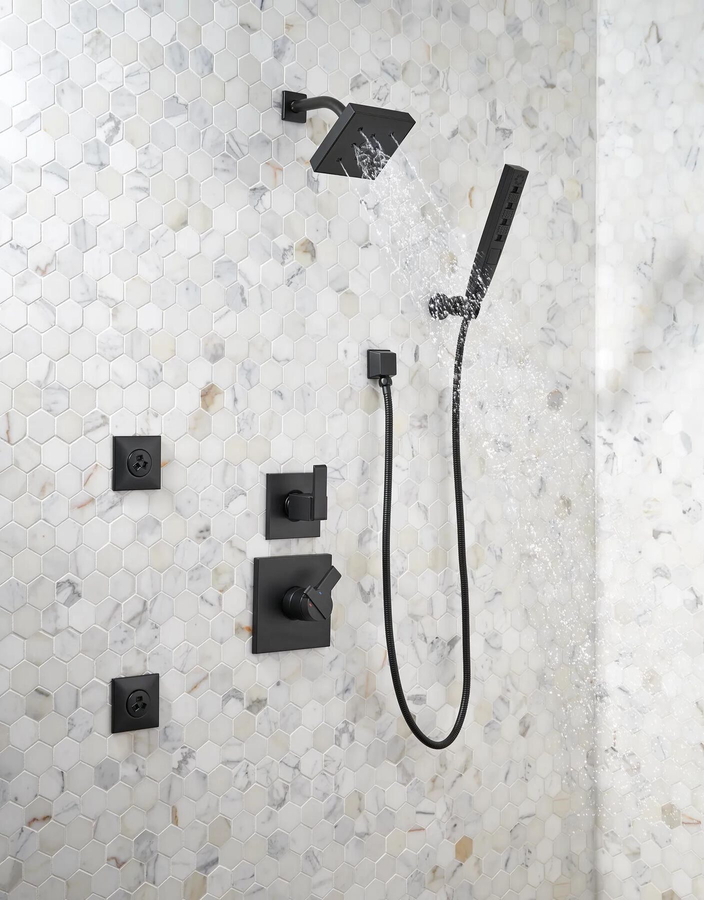 Square Wall Elbow for Hand Shower