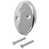 Overflow Plate & Screws - No Trip Lever