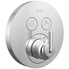 Round Contemporary Push-Button Shower
