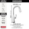 Touch<sub>2</sub>O®  Pull-Down Kitchen 1L w/ Voice