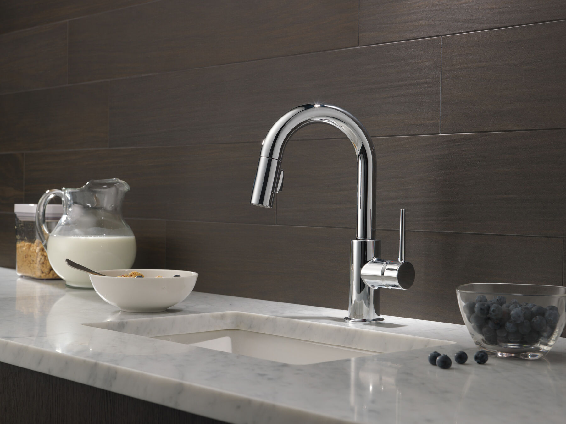 Single Handle Pull-Down Bar / Prep Faucet, image 3