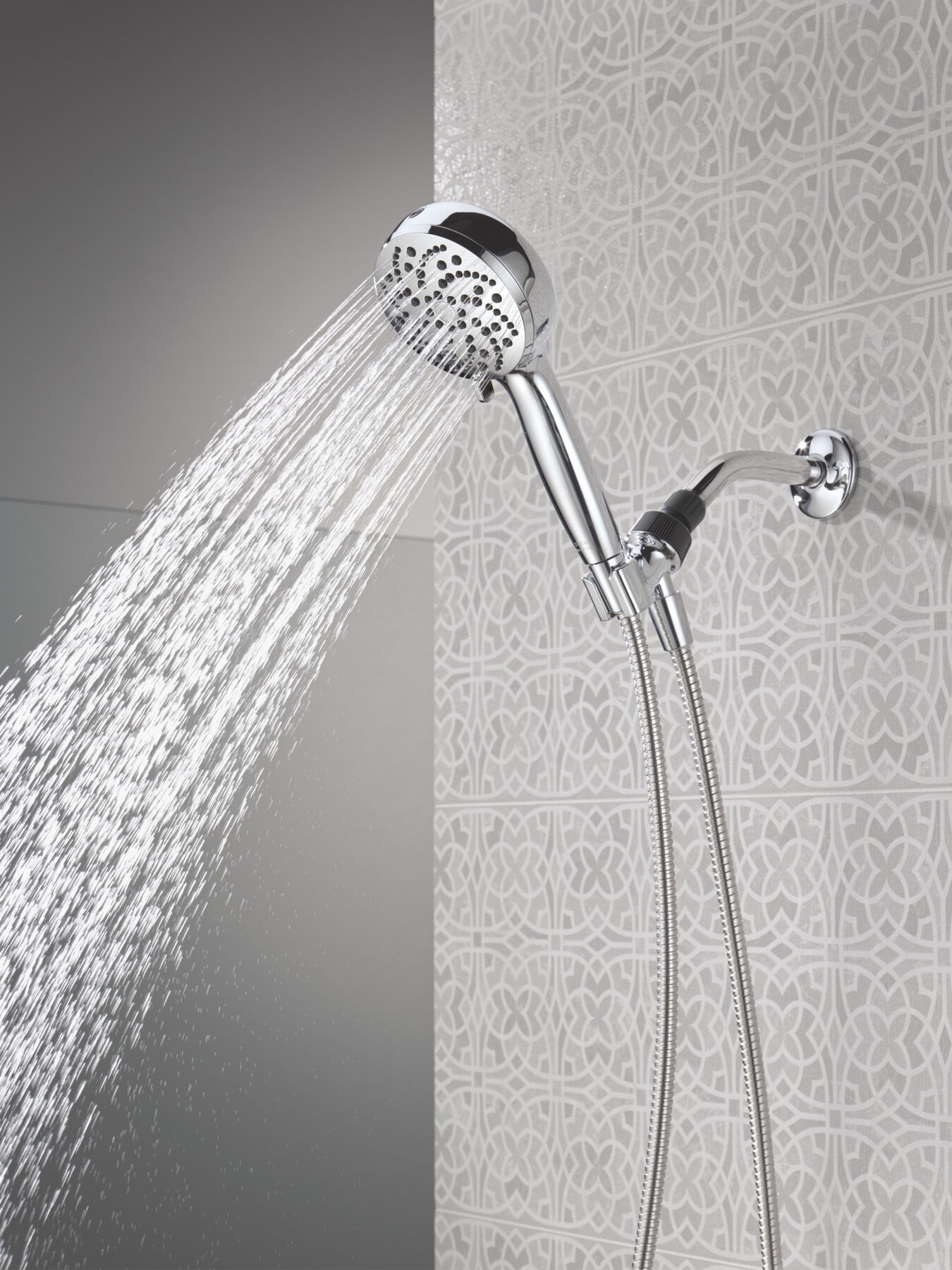 6-Setting Hand Shower with Cleaning Spray - 2.5 GPM