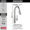 Single Handle Pull-Down Bar / Prep Faucet